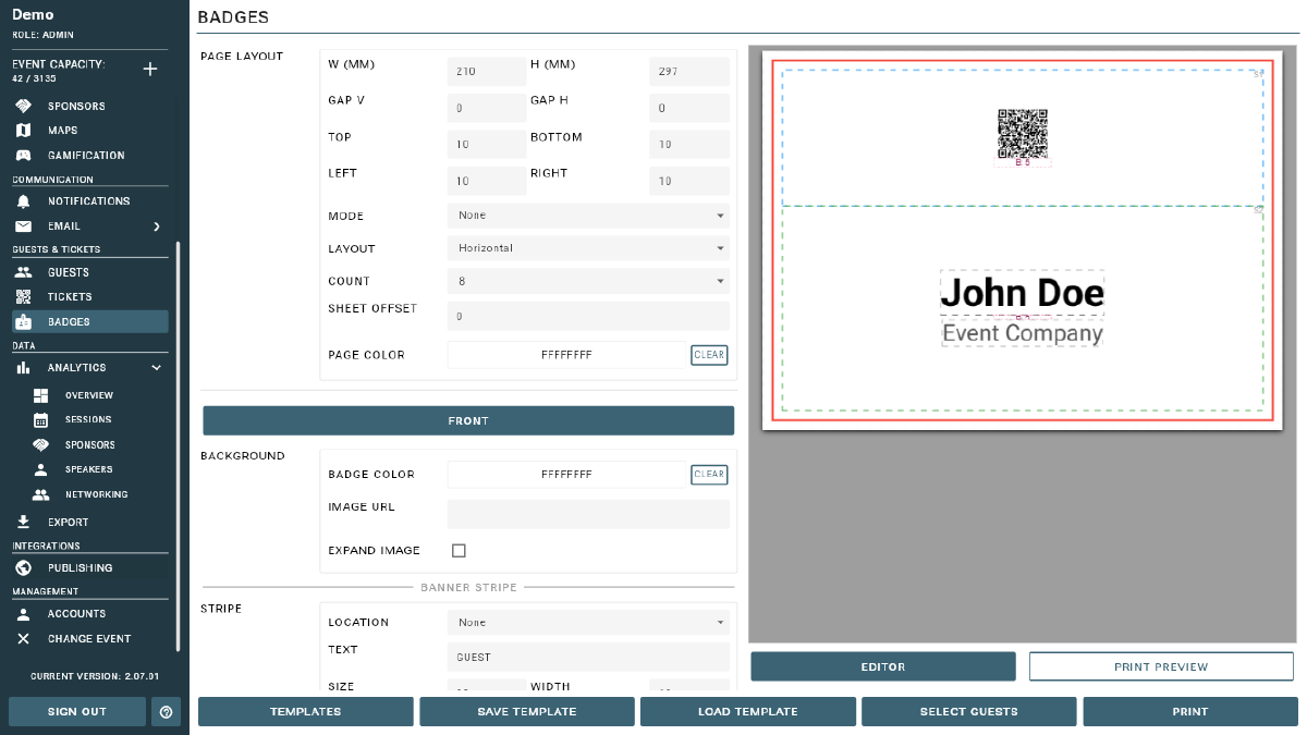 Badge Generation Example