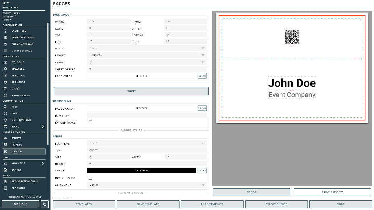 Badge Generation Example