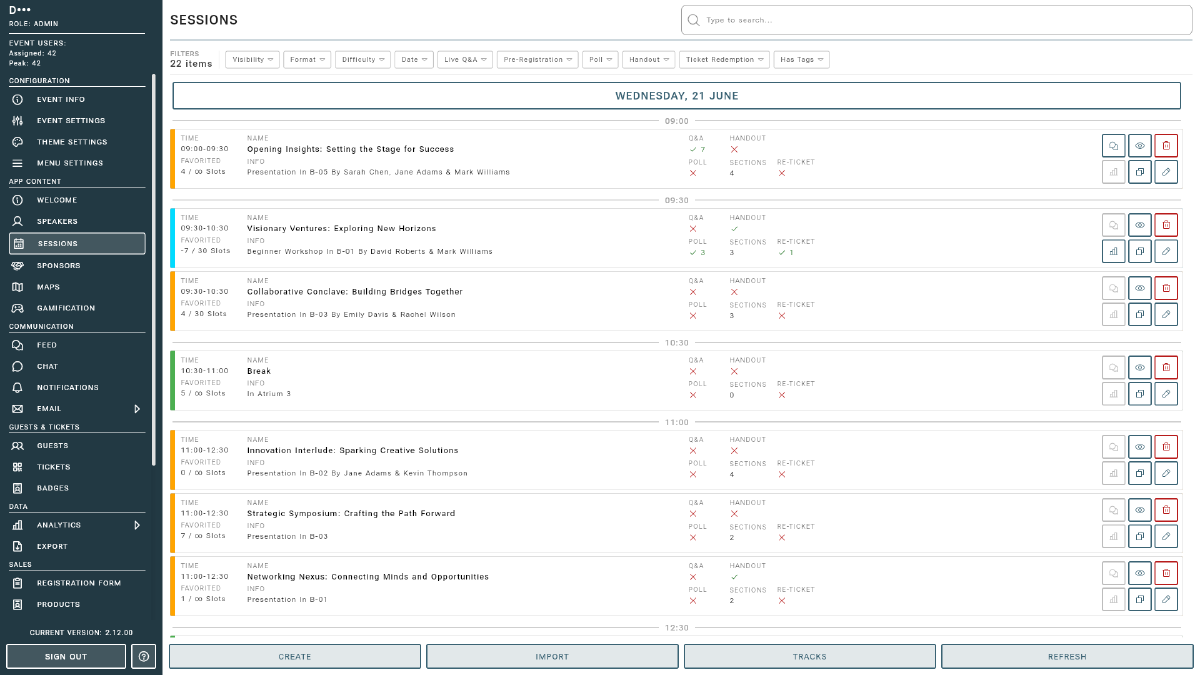 Session Management Example